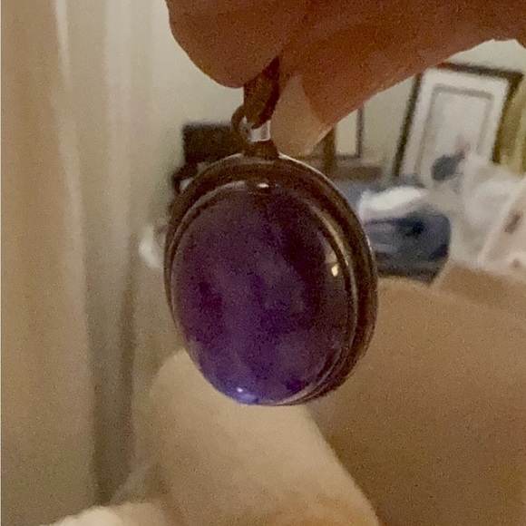 Amethyst pendant, large - Picture 4 of 4